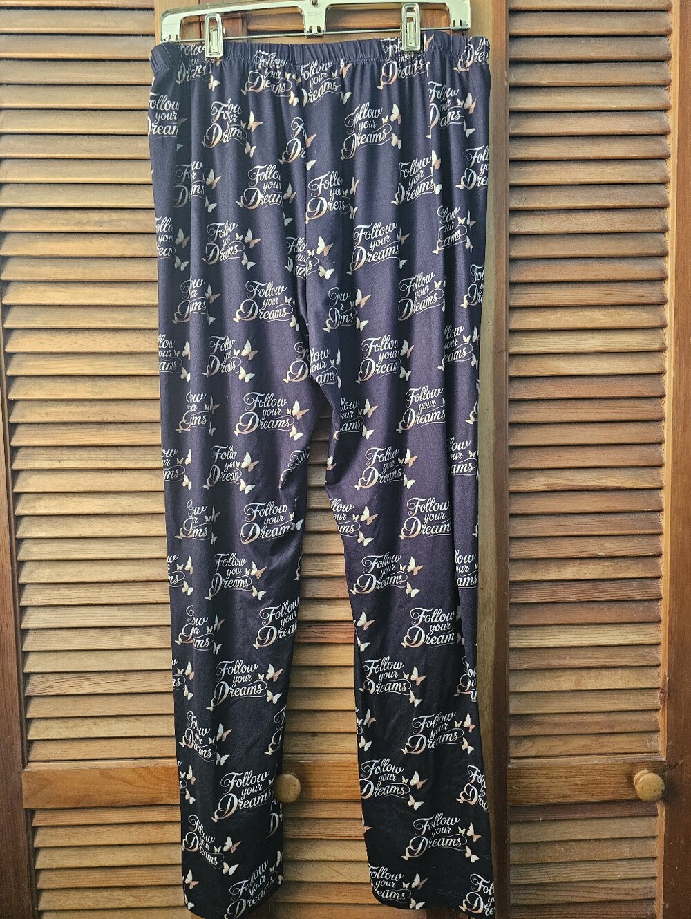 Buttery Soft “Follow Your Dreams” Lounge/Pajama Pants – Size Medium
